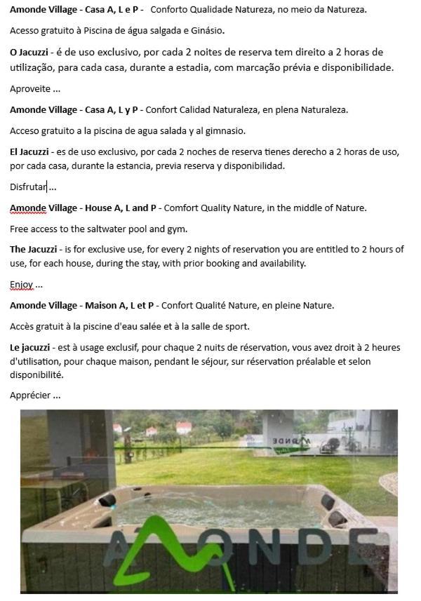 Viana Do Castelo - Amonde Village Casa P - Conforto Qualidade Natureza 外观 照片